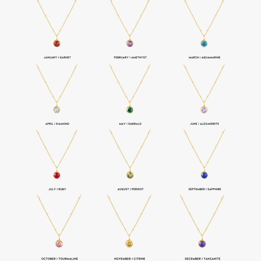 Atolea Jewelry Birthstone Necklace | Necklaces