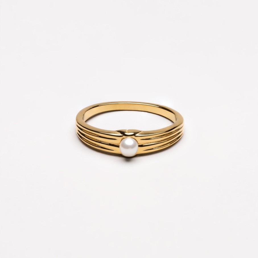 Atolea Jewelry Dainty Pearl Ring | Rings