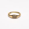 Atolea Jewelry Sparkling Signet Ring | Rings