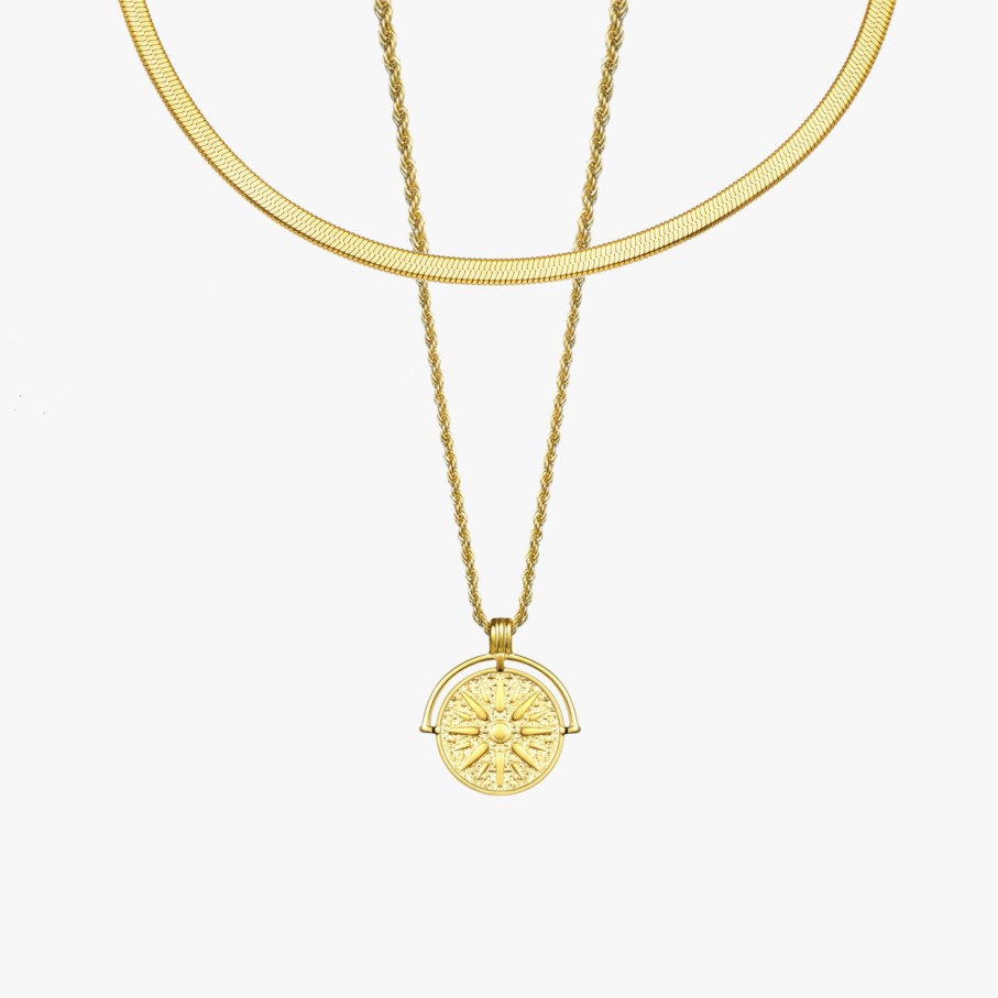 Atolea Jewelry Golden Glow Bundle | Necklaces