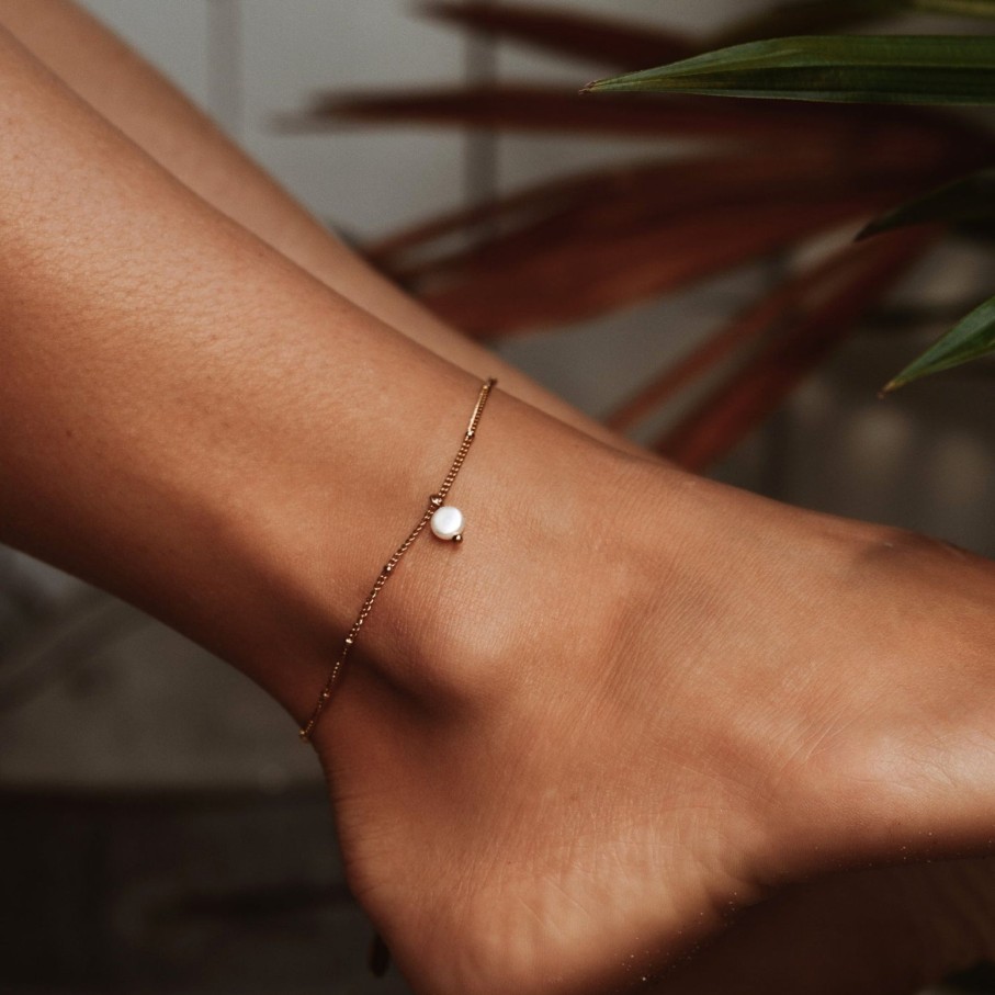 Atolea Jewelry Pearly Anklet | Anklets