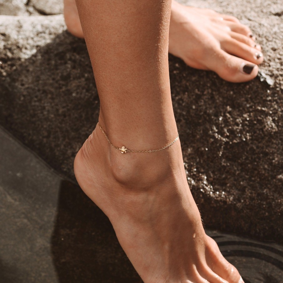 Atolea Jewelry Turtle Anklet | Anklets