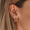 Atolea Jewelry Triple Hoops | Earrings