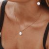 Atolea Jewelry Coin Pearl Necklace | Necklaces