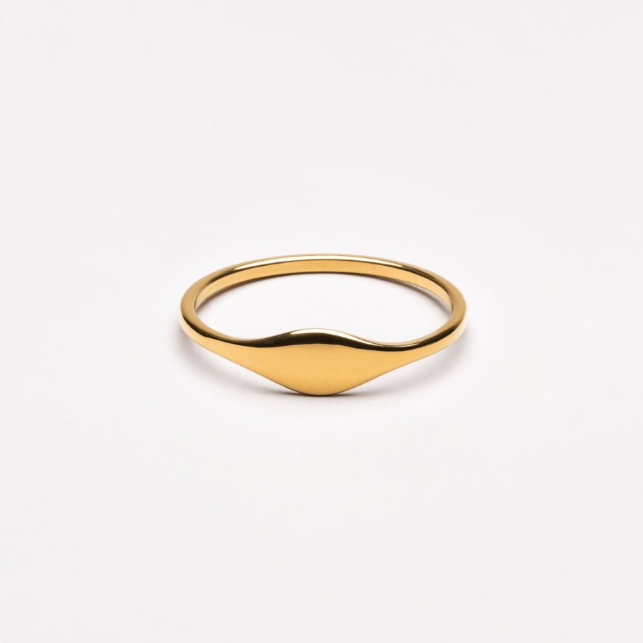 Atolea Jewelry Dainty Signet Ring | Rings