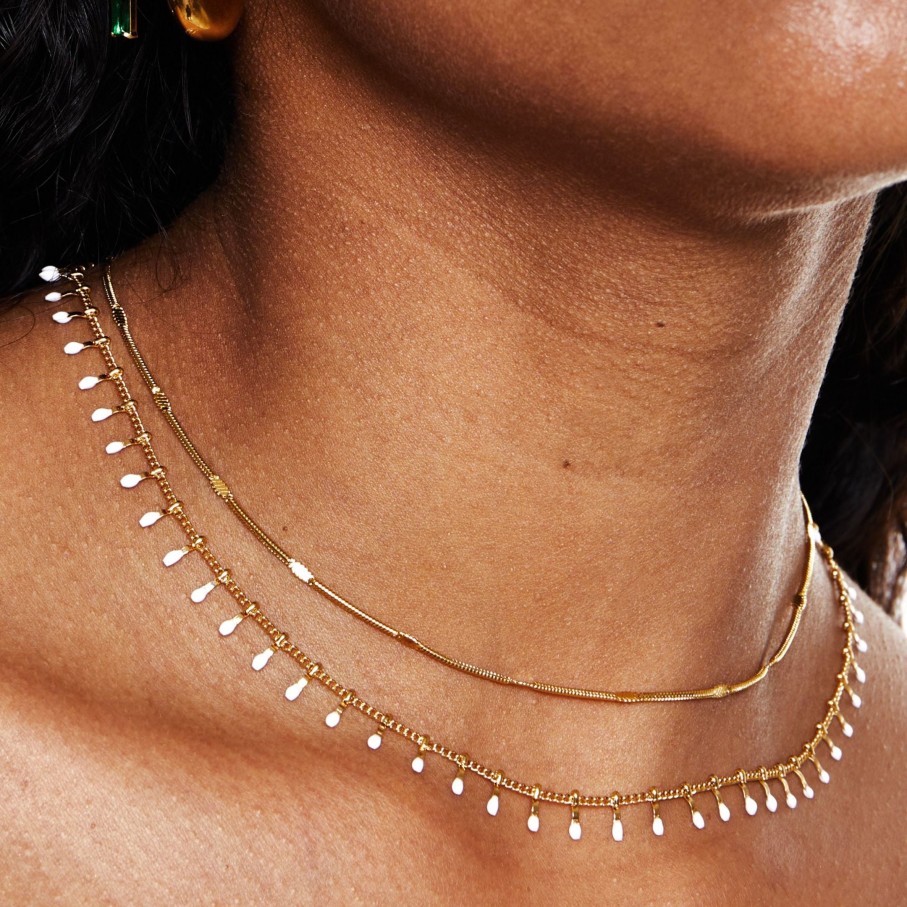 Atolea Jewelry Thin Choker | Necklaces