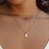 Atolea Jewelry Baroque Pearl Pendant | Necklaces