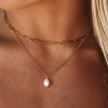 Atolea Jewelry Isla Layered Pearl Necklace | Necklaces