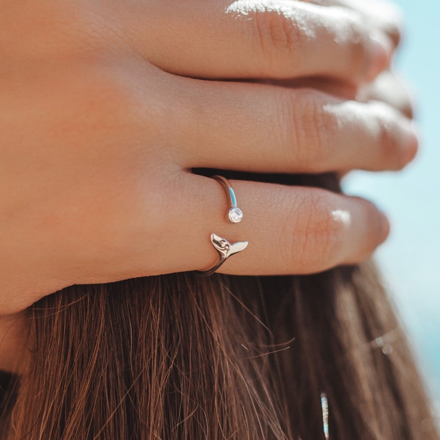 Atolea Jewelry Whale Tail Ring | Rings