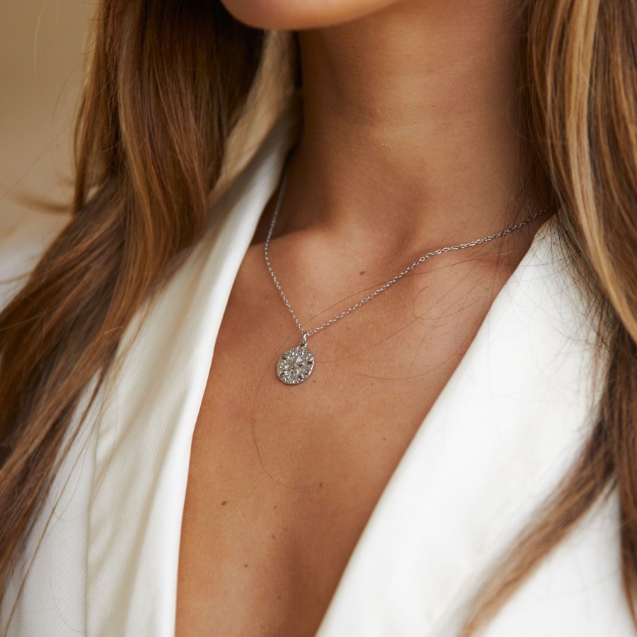 Atolea Jewelry Sand Dollar Necklace | Necklaces