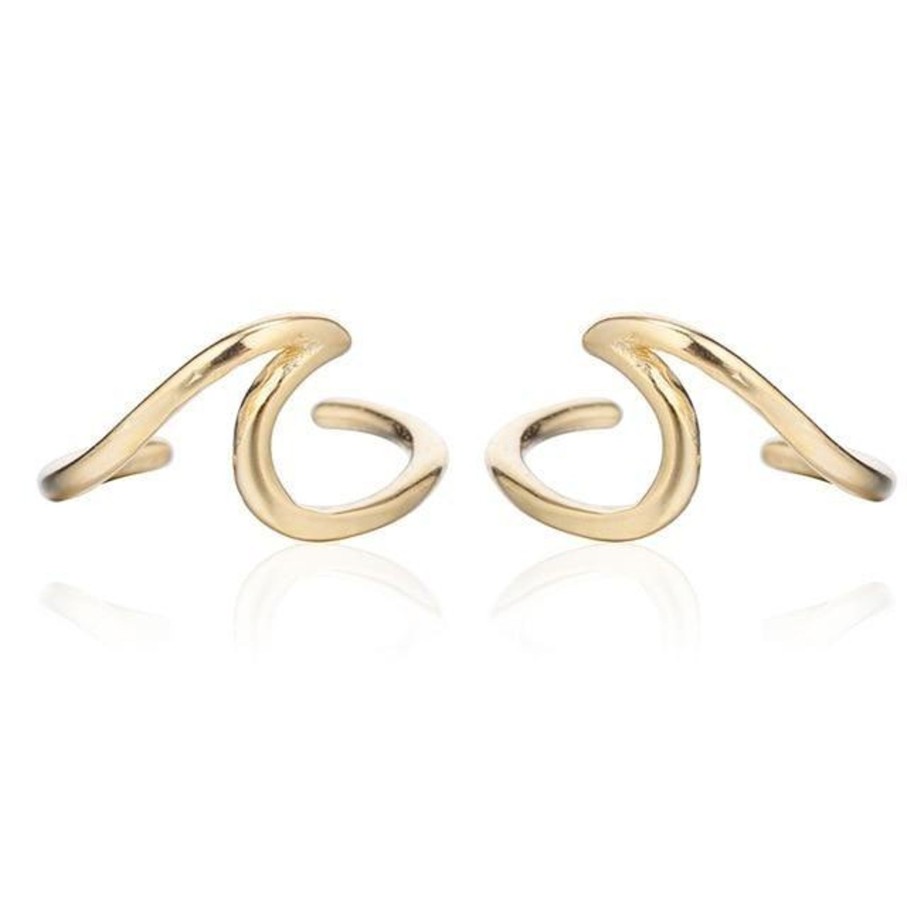 Atolea Jewelry Ocean Wave Ear Cuff | Earrings