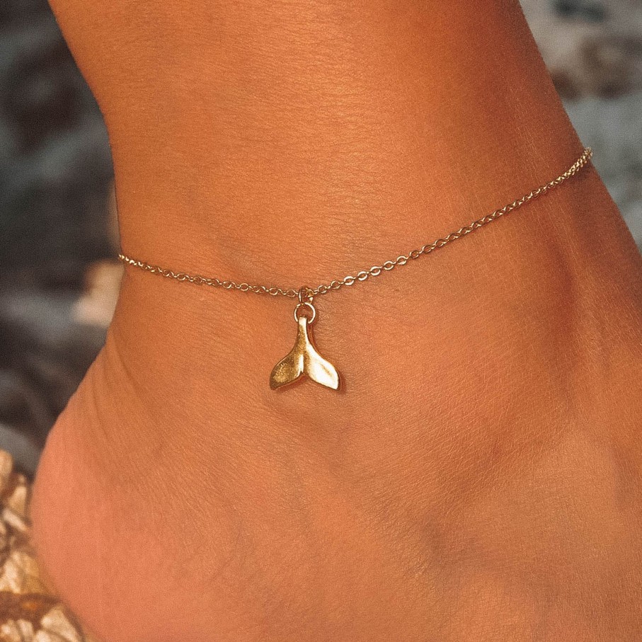 Atolea Jewelry Whale Anklet | Anklets