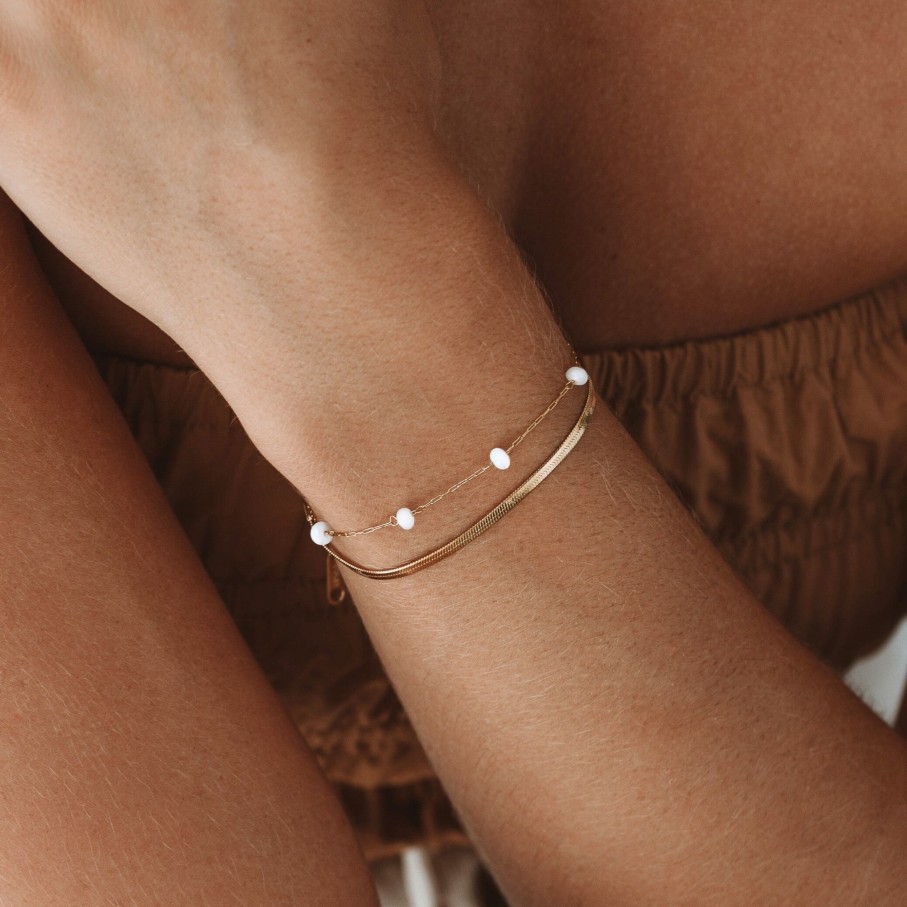 Atolea Jewelry Santorini Layered Bracelet | Bracelets