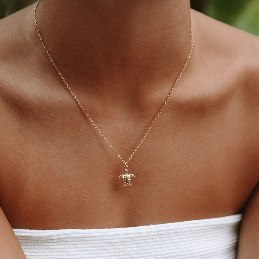 Atolea Jewelry Sea Turtle Necklace | Necklaces