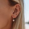 Atolea Jewelry Seashell Hoop Earrings | Earrings