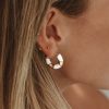 Atolea Jewelry Bamboo Hoops | Earrings