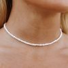 Atolea Jewelry Mini Freshwater Pearl Choker | Necklaces