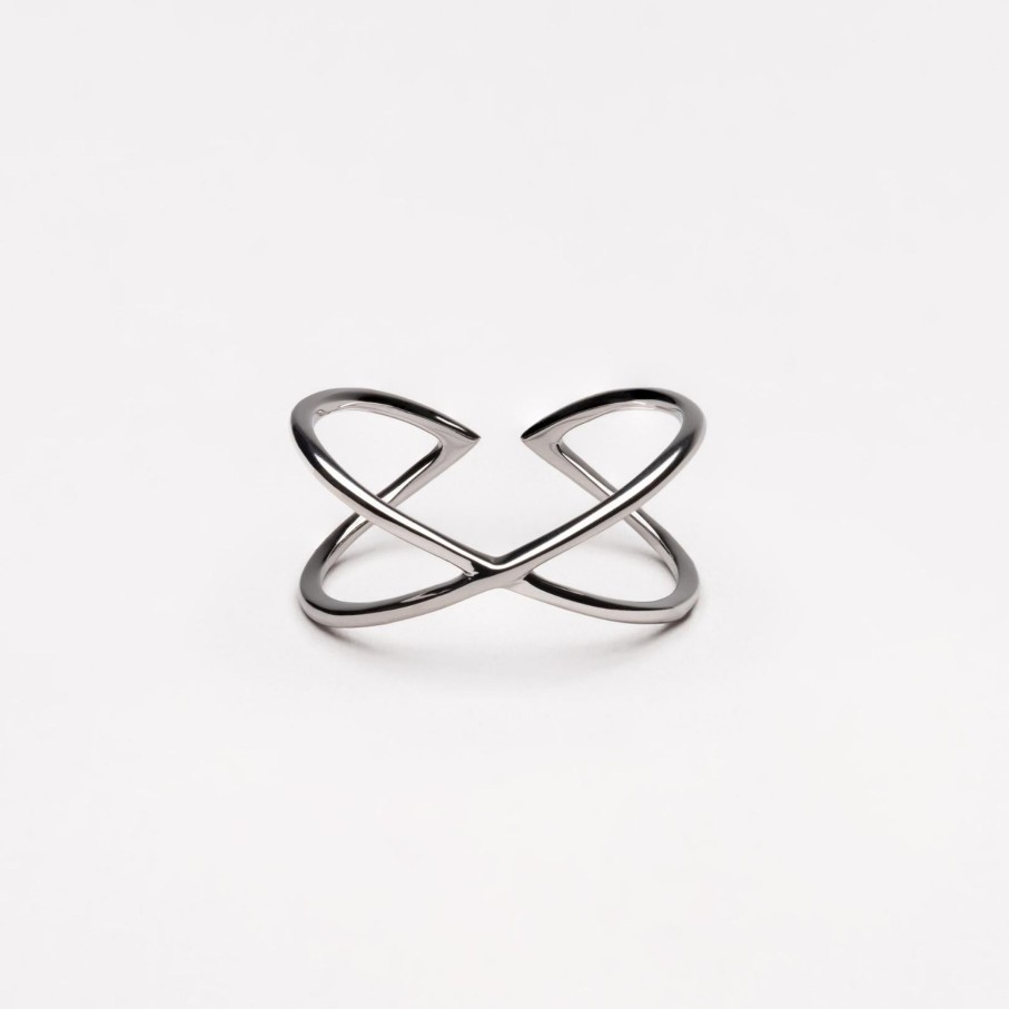 Atolea Jewelry Santorini Silver Cross Ring | Rings