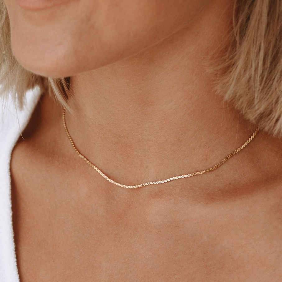 Atolea Jewelry Wavy Choker | Necklaces