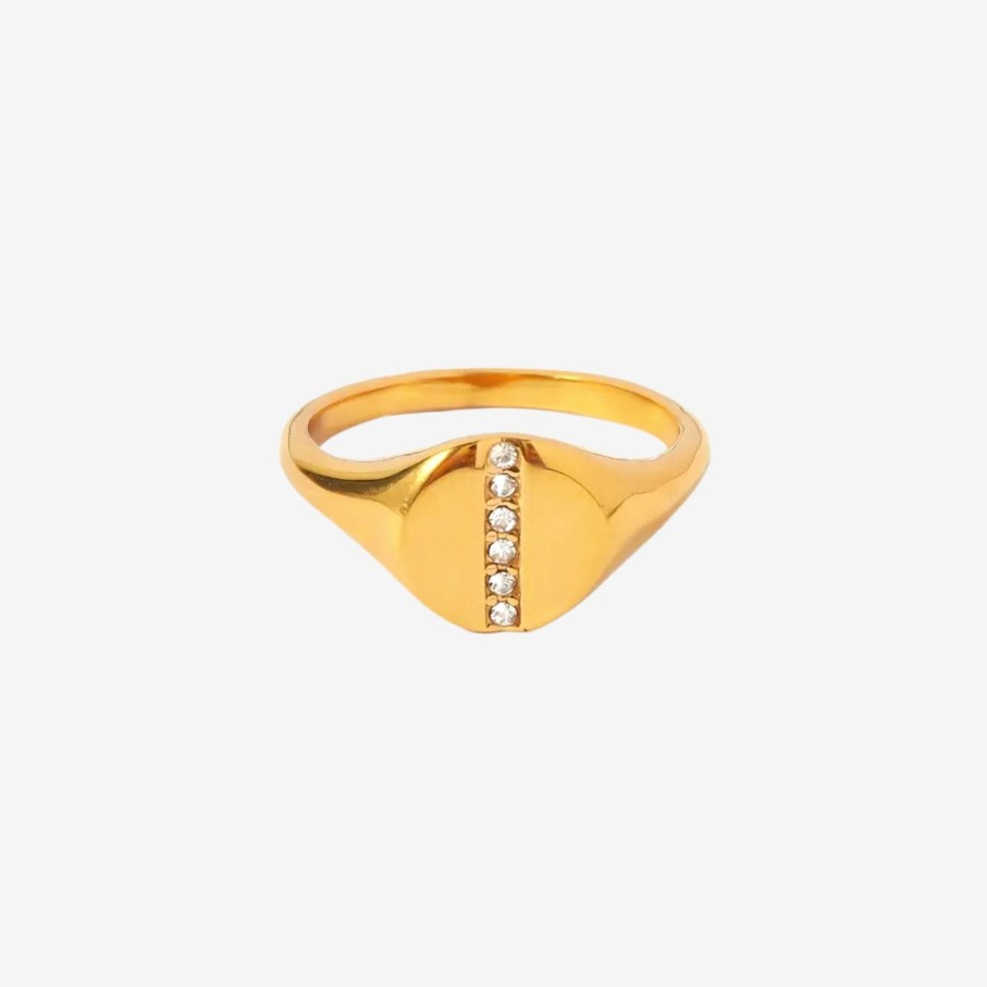 Atolea Jewelry Luna Signet Ring | Rings