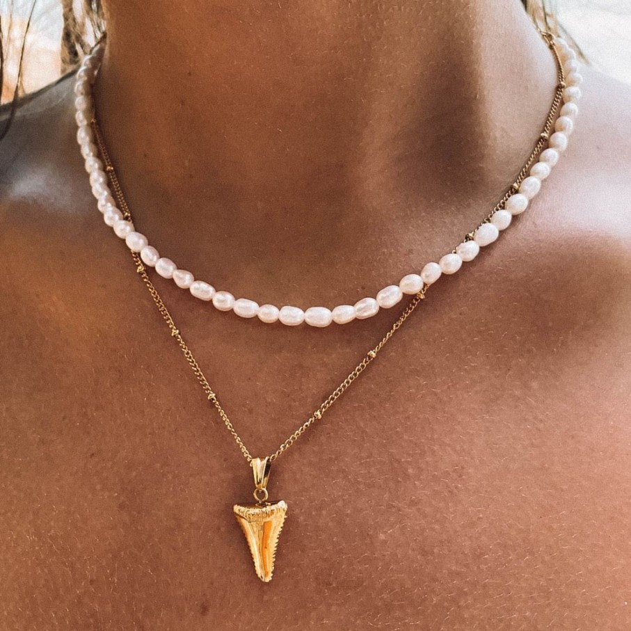 Atolea Jewelry Shark Tooth Necklace | Necklaces